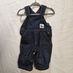 Please Mum 0-3 Mos Denim Overalls Baby